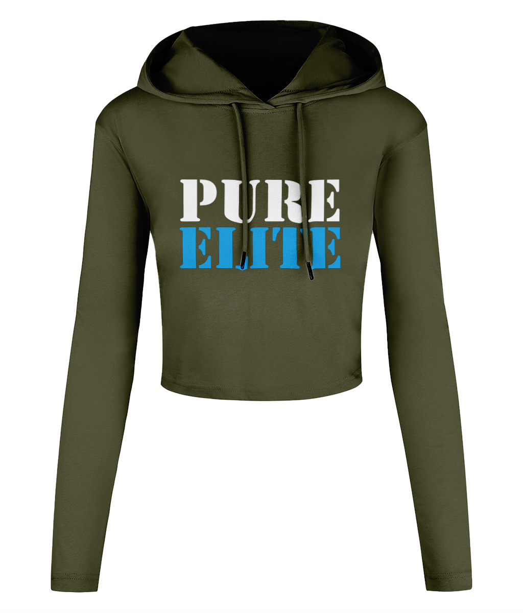 Women's Cropped Hoodie Pure Elite