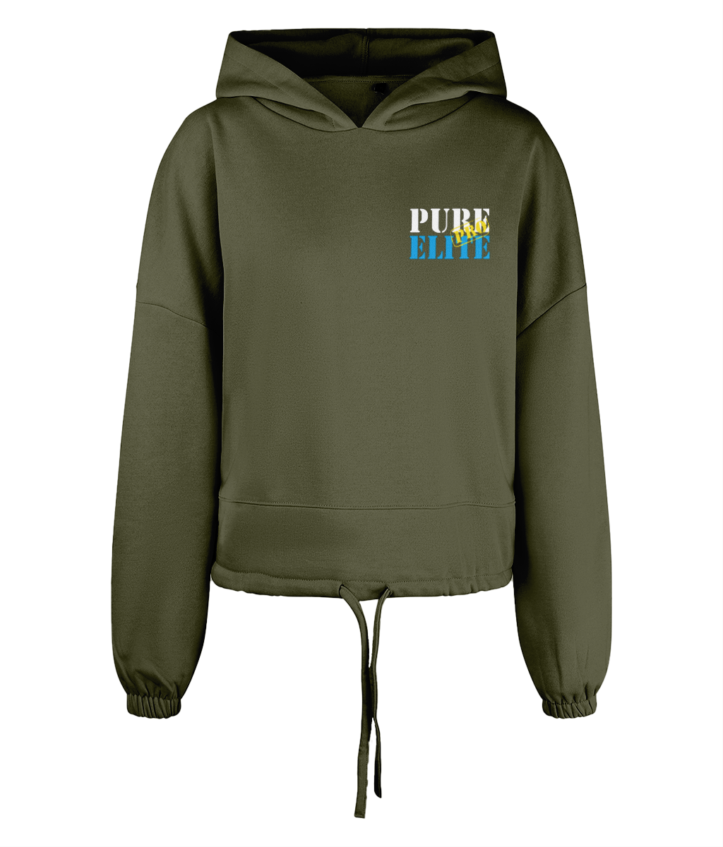 Women's Cropped Oversized Hoodie - PRO