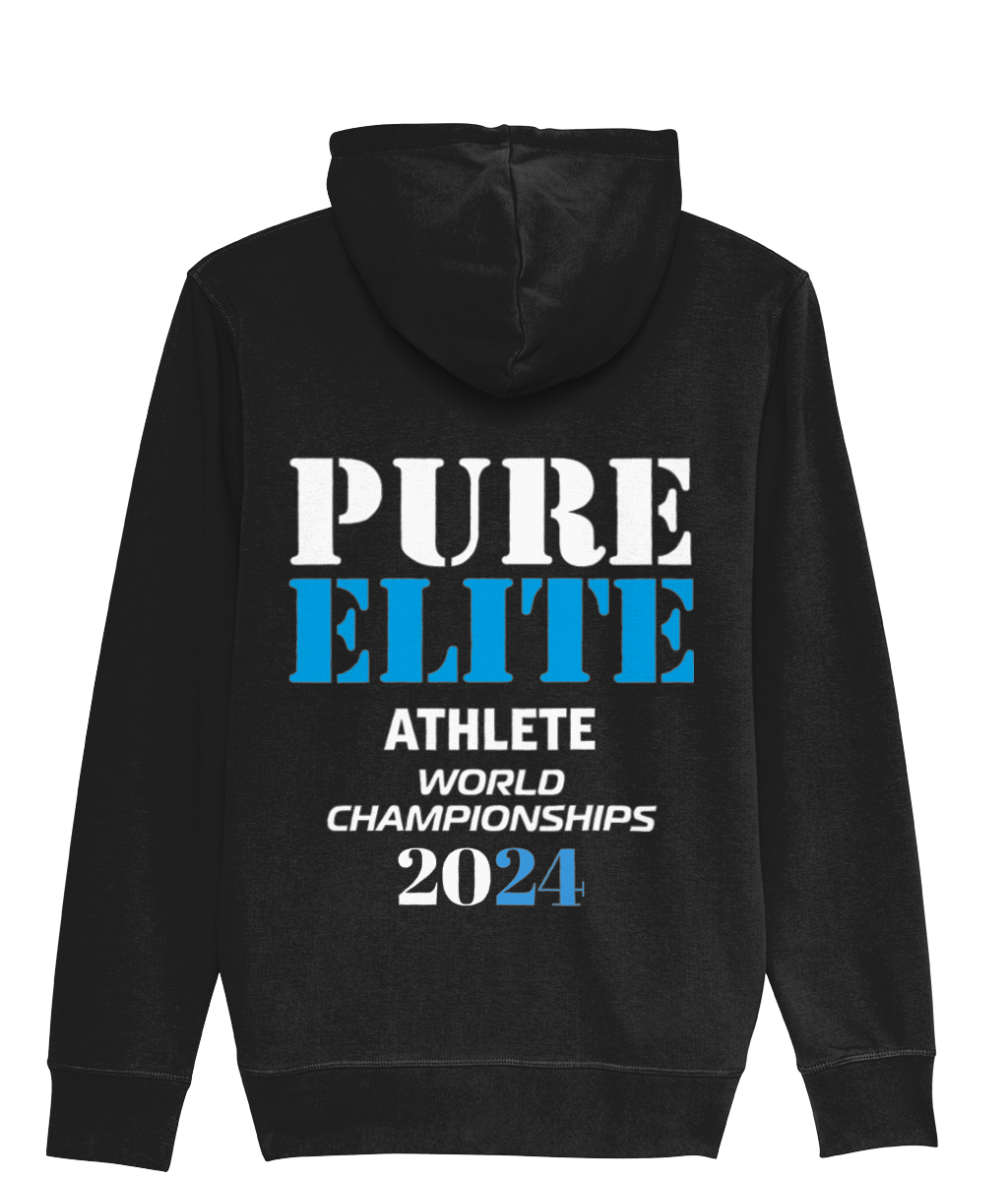 Pure Elite Athlete Zip-Up Hoodie Worlds 2024
