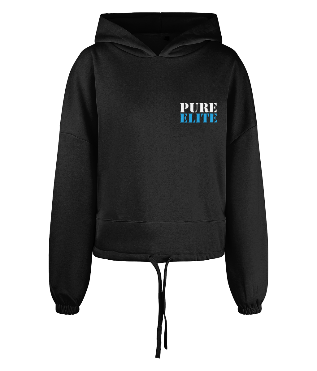 Women's Cropped Oversized Hoodie