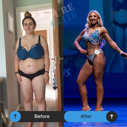 Body Transformation Competition Story – Jessica Dawson Pure Elite Transformation